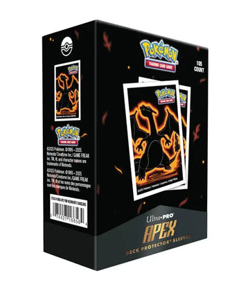 Ultra Pro Apex Pokemon Neon Kanto Sleeves - Charizard
