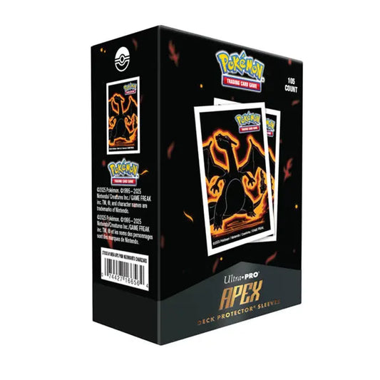 Ultra Pro Apex Pokemon Neon Kanto Sleeves - Charizard
