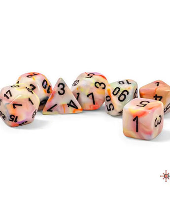 Chessex Mega-Hedrals 7-Die Set - Circus/Black