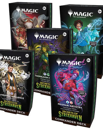 Secrets of Strixhaven Commander Display (5 Decks)