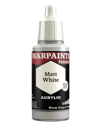 Warpaints Fanatic: Matt White 18ml