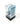 Chessex Dice: Opaque 7-Die RPG Set - Pastel Blue/Black