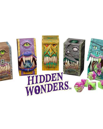 7-Die Set: Hidden Wonders Blind Dice Box