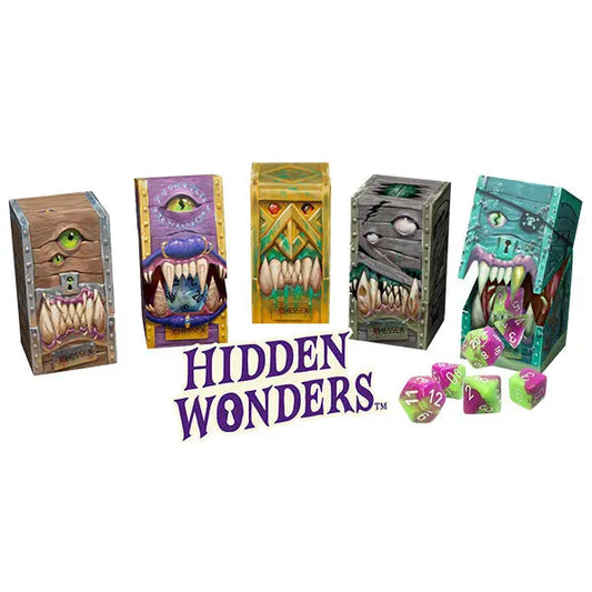 7-Die Set: Hidden Wonders Blind Dice Box