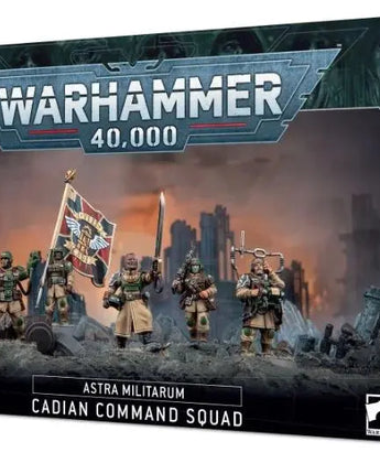Astra Militarum Cadian Command Squad