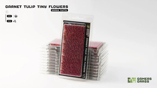 Gamers Grass - Garnet Tulip Tiny Flowers