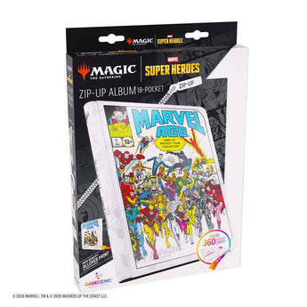 Marvel Super Heroes: Zip-Up Album 18-Pocket - Marvel Age
