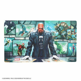 Marvel Super Heroes: Prime Playmat - Director Nick Fury