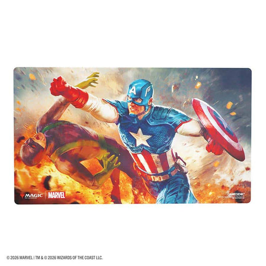 Marvel Super Heroes: Prime Playmat - Captain America, Super-Soldier