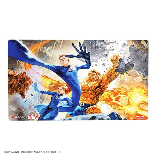 Marvel Super Heroes: Shiny Playmat - The Fantastic Four