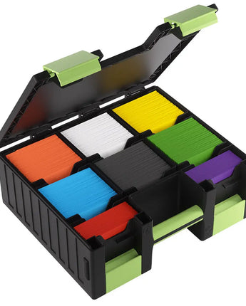 Gamegenic Game Castle Storage Box - Black/Green