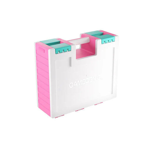 Gamegenic Game Castle Storage Box - Pink/Teal