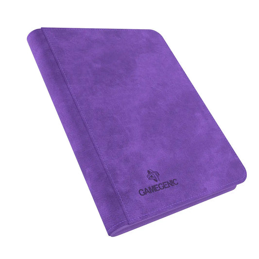 Zip-Up Album 8-Pocket - Purple