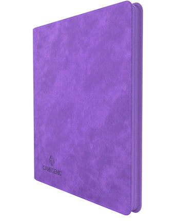 Gamegenic Zip-Up Album 24-Pocket Purple
