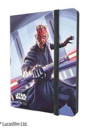 SWU CASUAL ALBUM 18-POCKET - Qui-Gon Jinn/Darth Maul