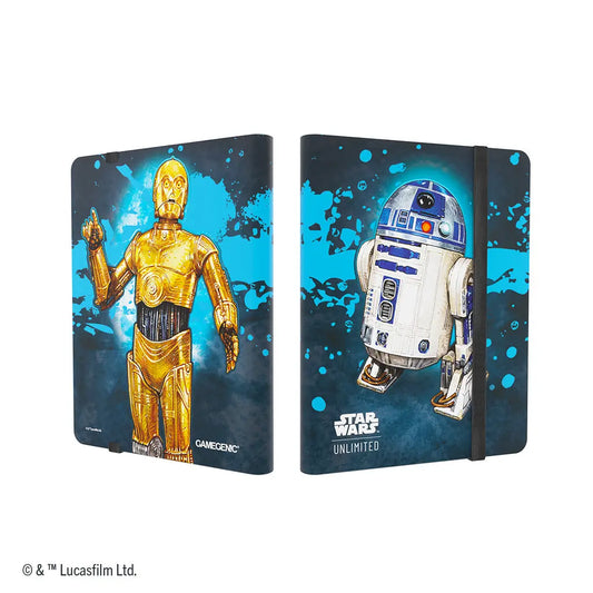 Star Wars Unlimited 18-Pocket Casual Album - C-3PO/R2-D2