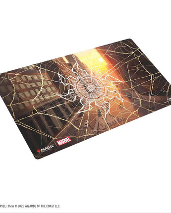 MTG Marvel's Spider-Man Shiny Playmat - Spider-Man Plains