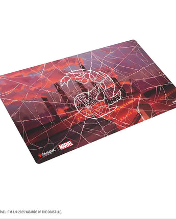 MTG Marvel's Spider-Man Shiny Playmat - Spider-Man Mountain