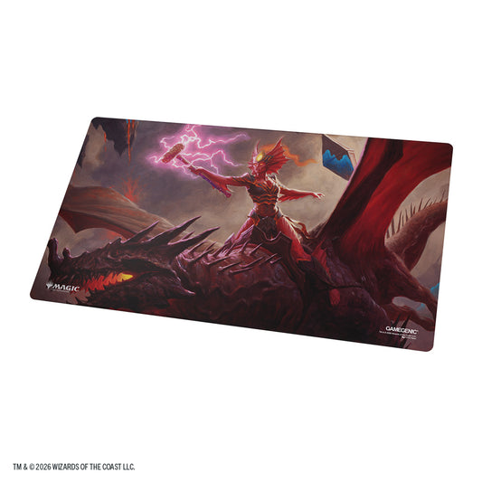 Reality Fracture Double-sided Playmat - Kiora of Salt and Sand/Kiora of Fire and Ashes