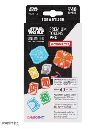 Star Wars Unlimited Premium Tokens Pro Expansion Pack