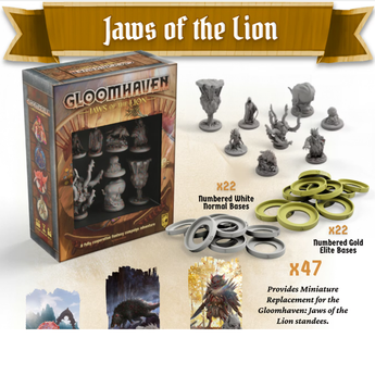 Gloomhaven: Miniatures - Jaws of the Lion Set