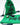 Foam Brain Acquisitions Inc Green Dice Bag