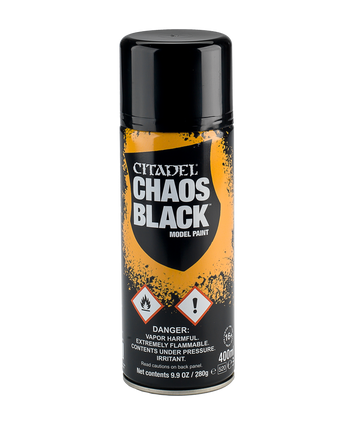 SPRAY: Chaos Black Primer