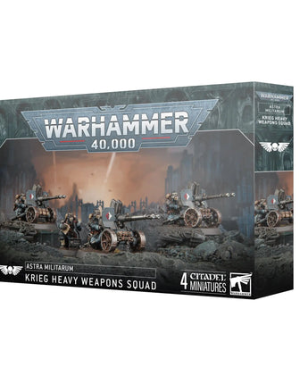 Astra Militarum Krieg Heavy Weapons Squad