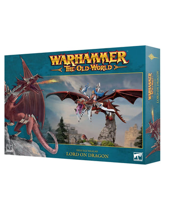 Old World High Elf Realms Lord on Dragon