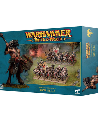 Old World Beastmen Gor Herd