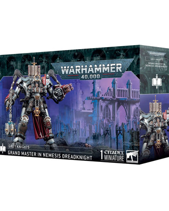 Grey Knights Grandmaster In Nemesis Dreadknight