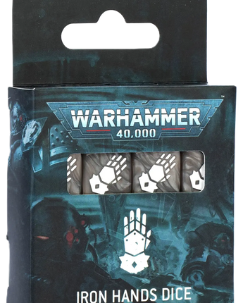 Space Marines Iron Hands Dice