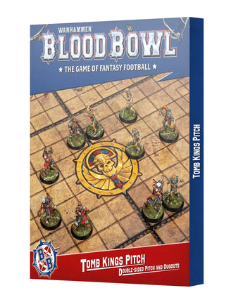 Blood Bowl Tomb Kings Team Pitch & Dugouts