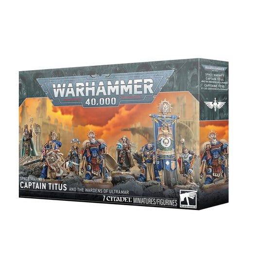 Ultramarines Captain Titus & The Wardens Of Ultramar