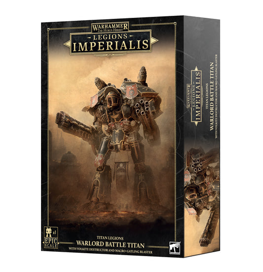 Warlord Titan: Volkite Destructor & Macro-Gatling Blaster