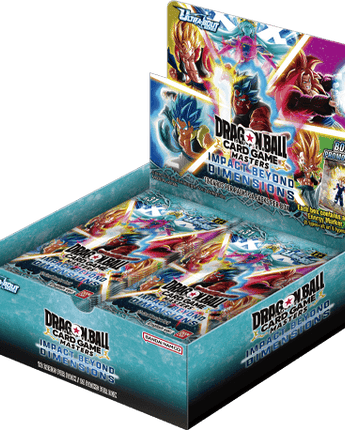Dragonball Masters Impact Beyond Dimensions BT31 Booster Box