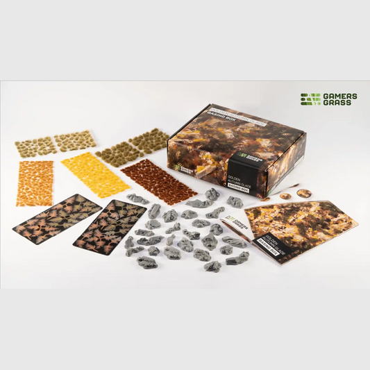Gamers Grass - Golden Autumn Glade Basing Box