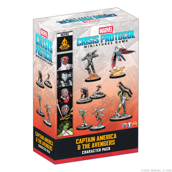 Crisis Protocol Captain America & The Avengers Character Pack