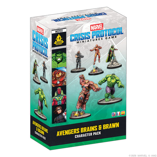 Crisis Protocol Avengers Brains & Brawn Character Pack