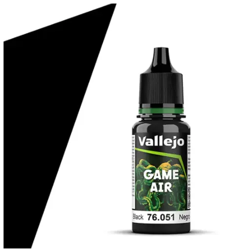 Vallejo AIR: Black Game Color