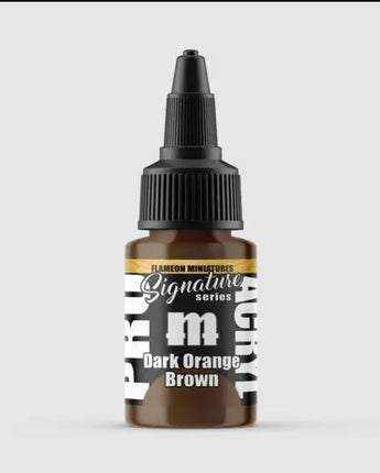 Pro Acryl - Dark Orange Brown - Flameon Miniatures Signature Series