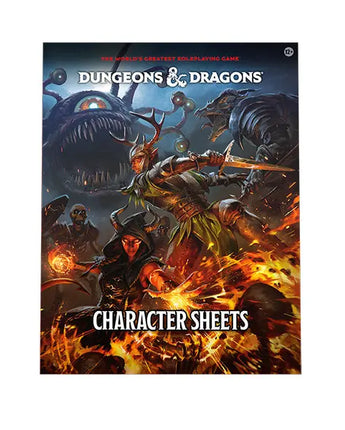 D&D: Character Sheets 2024