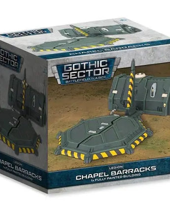 Battlefield in a Box: Gothic Sector- Legion Chapel Barracks (x1), 30mm scale