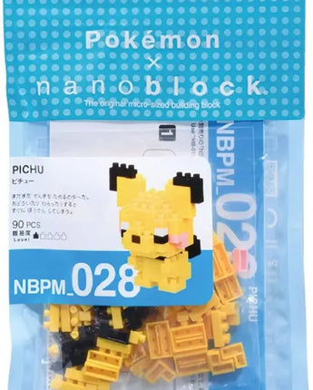 Nanoblock Pokemon - Pichu, Pokémon Series Building Kit