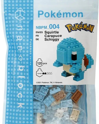 Nanoblock Pokemon - Squirtle, Pokémon Series Building Kit