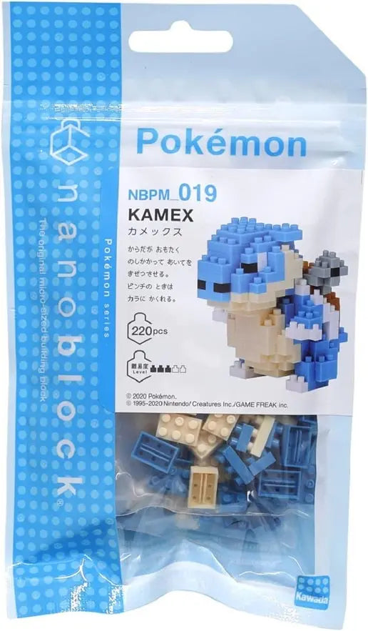 Nanoblock Pokemon - Blastoise, Pokémon Series Building Kit