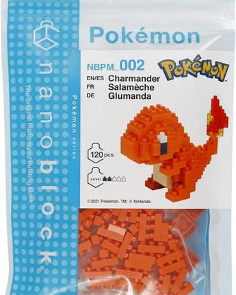 Nanoblock Pokemon - Charmander, Pokémon Series Building Kit
