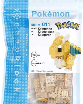 Nanoblock Pokemon - Dragonite , Pokémon Series Building Kit