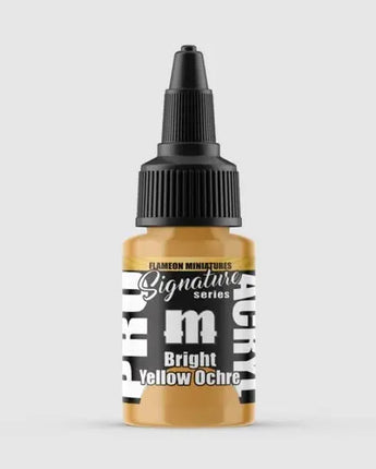 Pro Acryl - Bright Yellow Ochre - Flameon Miniatures Signature Series