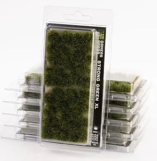 Gamers Grass - 12mm Strong Green XL